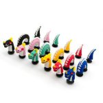 Crocs Αξεσουάρ για Διακόσμηση Παπουτσιών Crocs Δράκος Ροζ - Image 8