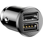Baseus Φορτιστής Αυτοκινήτου Μαύρος Grain Συνολικής Έντασης 3.1A με Θύρες: 2xUSB - Image 5