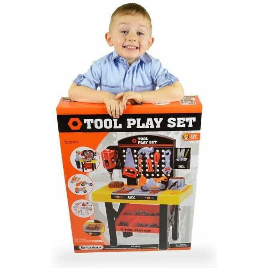 Παιδικός Πάγκος Εργαλείων Tool Brains για 3+ Ετών 75 εκ. - Image 4