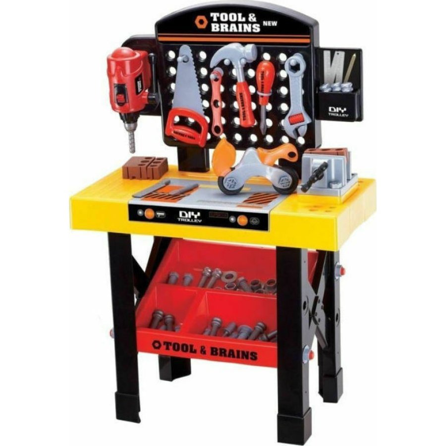 Παιδικός Πάγκος Εργαλείων Tool Brains για 3+ Ετών 75 εκ. - Image 6