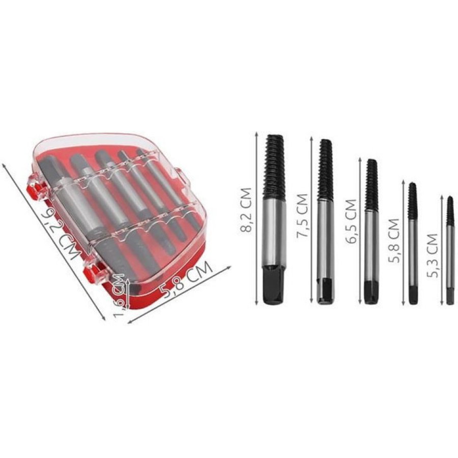 6677IT Σετ Εξωλκέων Βιδών 5τμχ - Image 2