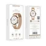 Borofone BGA12 40mm Smartwatch με Παλμογράφο (Χρυσό) - Image 5