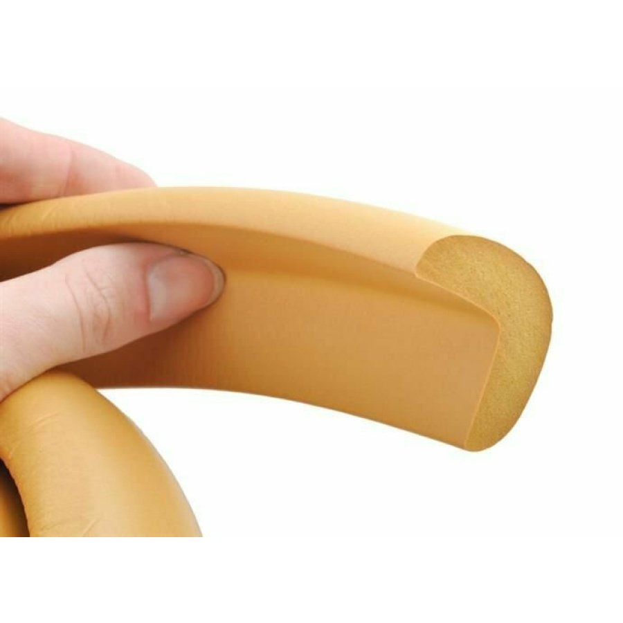 Προστατευτική Επιφάνεια με Αυτοκόλλητο από Πλαστικό σε Καφέ Χρώμα 200x3x3.5εκ. - Image 4