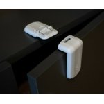 Malatec Προστατευτικά για Ντουλάπια & Συρτάρια με Αυτοκόλλητο από Πλαστικό σε Λευκό Χρώμα 4τμχ - Image 2