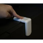 Malatec Προστατευτικά για Ντουλάπια & Συρτάρια με Αυτοκόλλητο από Πλαστικό σε Λευκό Χρώμα 4τμχ - Image 3