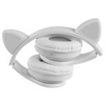 Ασύρματα Bluetooth On Ear Ακουστικά με 7 ώρες Λειτουργίας Λευκά - Image 6