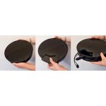 Hurtel Ring Light LED Selfie Ring Light Flash 29cm με Επιτραπέζια Βάση Στήριξης και Βάση για Κινητό Black - Image 4