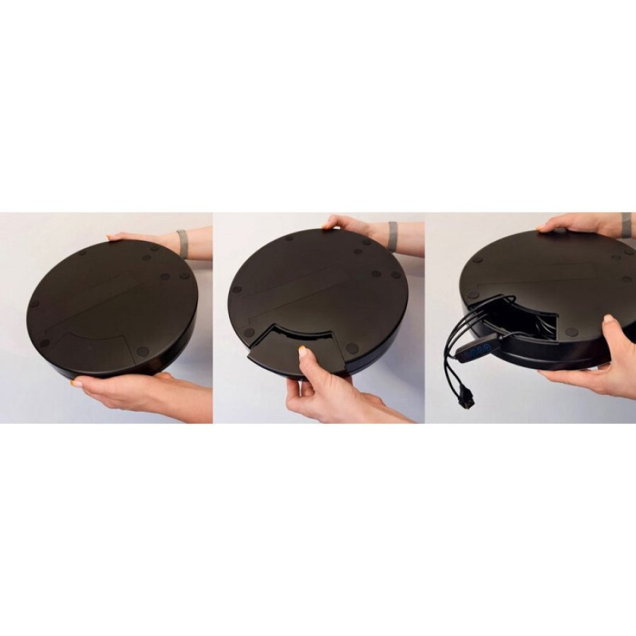 Hurtel Ring Light LED Selfie Ring Light Flash 29cm με Επιτραπέζια Βάση Στήριξης και Βάση για Κινητό Black - Image 4