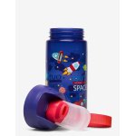 Lunch Buddies Πλαστικό Παγούρι με Καλαμάκι Out Of This Space σε Μπλε χρώμα 400ml - Image 4