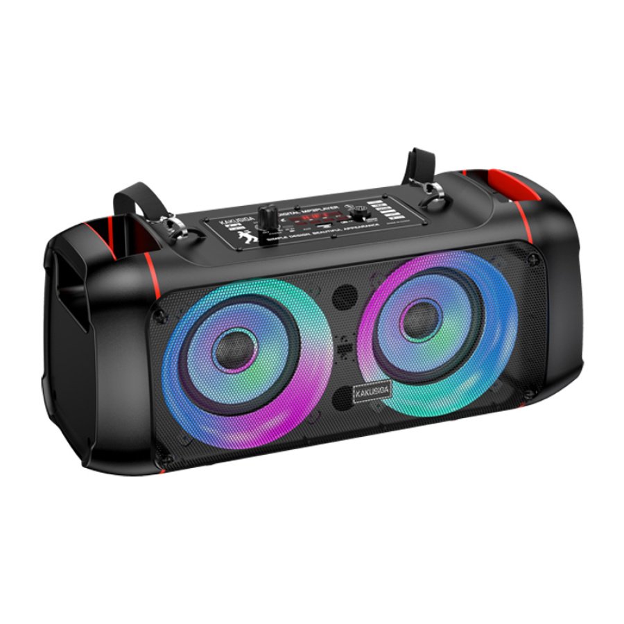 Ηχείο με λειτουργία Karaoke KSC-689 σε Μαύρο Χρώμα - Image 2