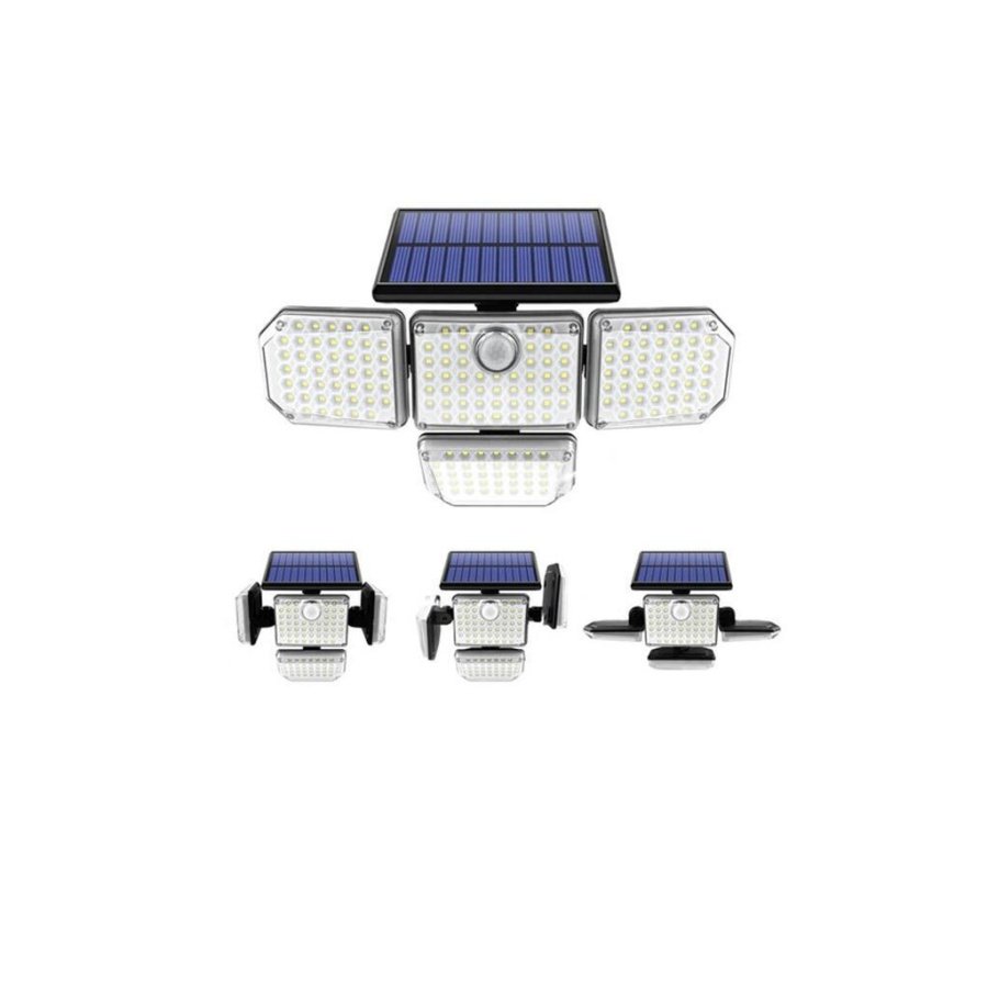 Ηλιακός Προβολέας με Αισθητήρα Κίνησης και Τηλεχειριστήριο σε Μαύρο χρώμα AT00010634 - Image 3