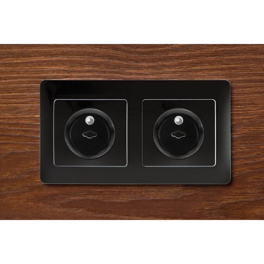 Προστατευτικά Καλύμματα για Πρίζες από Πλαστικό σε Μαύρο Χρώμα 15τμχ - Image 10