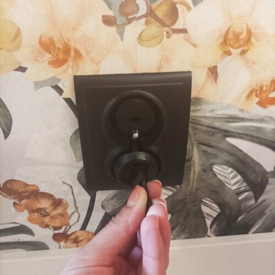 Προστατευτικά Καλύμματα για Πρίζες από Πλαστικό σε Μαύρο Χρώμα 15τμχ - Image 3