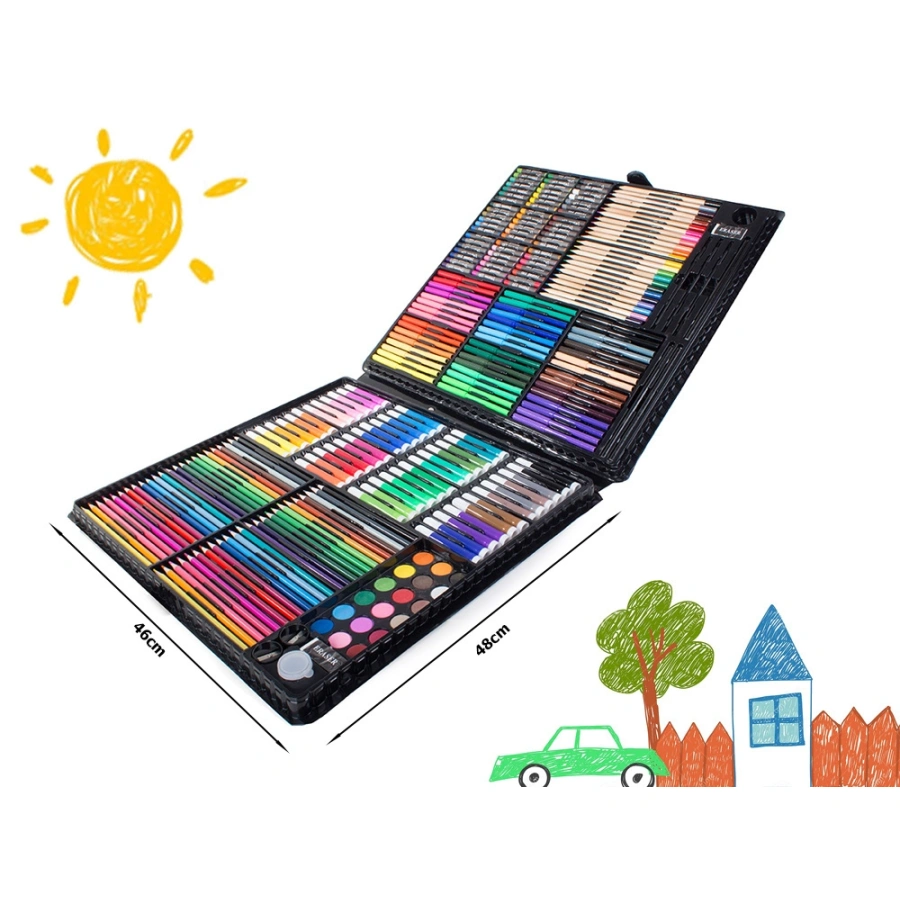 Σετ Ζωγραφικής 288 Τεμαχίων με Βαλιτσάκι Μεταφοράς - Image 7