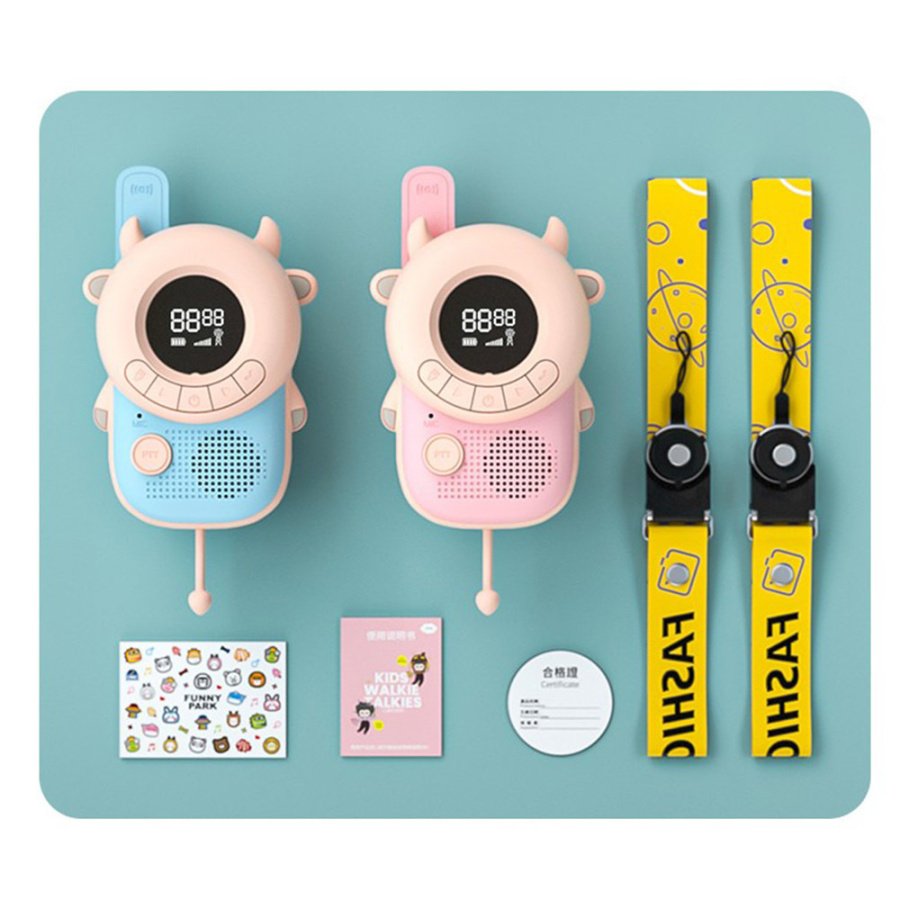 Walkie Talkie για παιδιά K22 COW σε Υπέροχα Σχέδια Kαι Χρώματα - Image 4