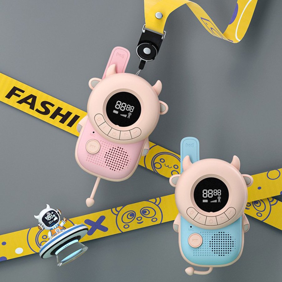 Walkie Talkie για παιδιά K22 COW σε Υπέροχα Σχέδια Kαι Χρώματα - Image 5