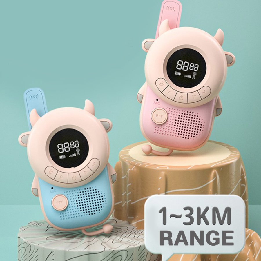 Walkie Talkie για παιδιά K22 COW σε Υπέροχα Σχέδια Kαι Χρώματα - Image 10