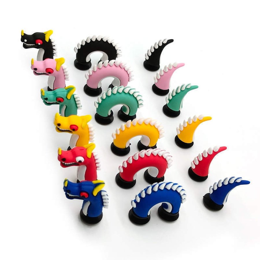 Αξεσουάρ για Διακόσμηση Παπουτσιών Crocs Δράκος Μπλε - Image 6