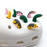 Crocs Αξεσουάρ για Διακόσμηση Παπουτσιών Crocs Φίδι Ροζ 3D - Image 5