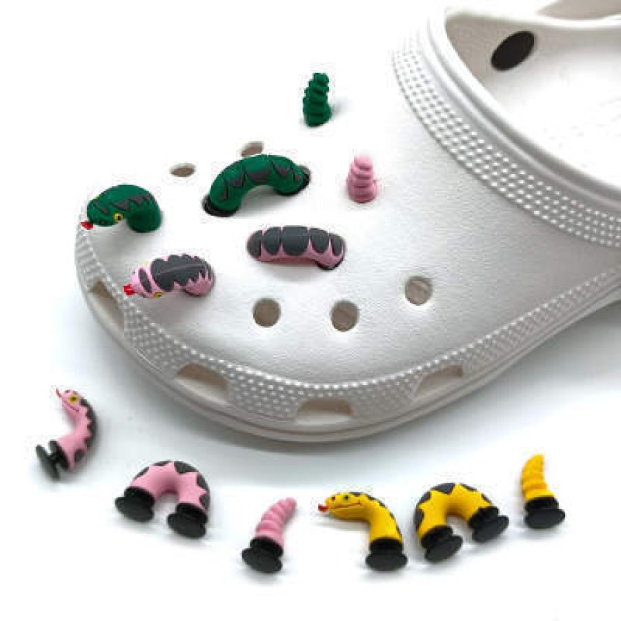 Crocs Αξεσουάρ για Διακόσμηση Παπουτσιών Crocs Φίδι Ροζ 3D - Image 4
