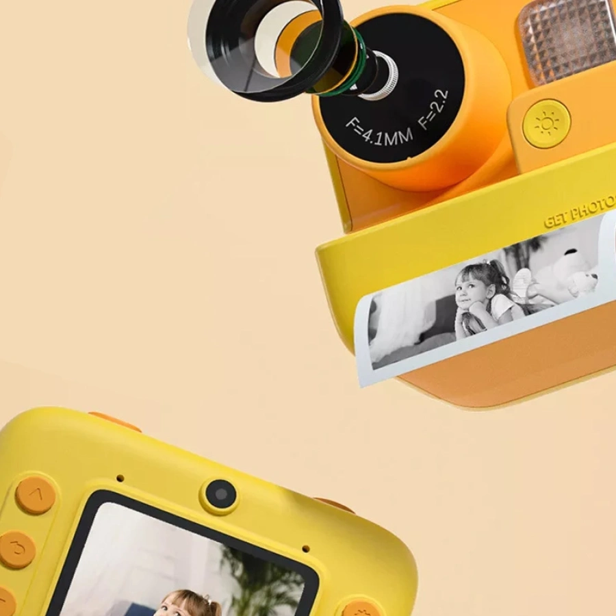 Instant Φωτογραφική Μηχανή K27 Yellow - Image 3