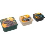 Lunch Buddies Δοχείο φαγητού T-REX δεινόσαυρος σετ 3τμχ