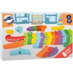 Small Foot Εκπαιδευτικό Παιχνίδι ABC Puzzle Κροκόδειλος από Ξύλο για 3+ Ετών - Image 2