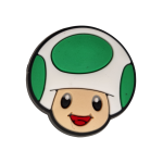 Αξεσουάρ για Διακόσμηση Παπουτσιών Crocs σχέδιο Super Mario Mushroom Green