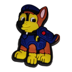 Αξεσουάρ για Διακόσμηση Παπουτσιών Crocs σχέδιο Chase Paw Patrol Μπλε 1