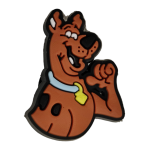 Αξεσουάρ για Διακόσμηση Παπουτσιών Crocs σχέδιο  Scooby Doo Καφέ 2