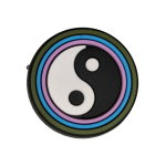 Αξεσουάρ για Διακόσμηση Παπουτσιών Crocs σχέδιο Ying Yang Symbol