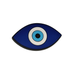 Αξεσουάρ για Διακόσμηση Παπουτσιών Crocs σχέδιο Μάτι Μπλε Οβάλ