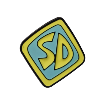 Αξεσουάρ για Διακόσμηση Παπουτσιών Crocs σχέδιο Scooby Doo Logo Symbol