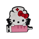 Αξεσουάρ για Διακόσμηση Παπουτσιών Crocs σχέδιο Hello Kitty Νοσοκόμα