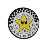 Αξεσουάρ για Διακόσμηση Παπουτσιών Crocs σχέδιο Super Star Mario Kart