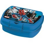 Spider Man Πλαστικό Παιδικό Δοχείο Φαγητού Κόκκινο