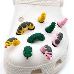 Αξεσουάρ για Διακόσμηση Παπουτσιών Crocs Φίδι Πράσινο - Image 2