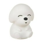 Led Παιδικό Διακοσμητικό Φωτιστικό Dog με Εναλλαγές Χρωματισμών Λευκό