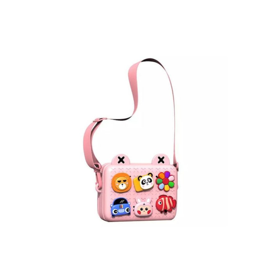 Παιδική Τσάντα Ώμου Ροζ 18.2x7.2x14εκ. - Image 2