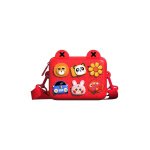 Παιδική Τσάντα Ώμου Κόκκινη 18.2x7.2x14εκ.
