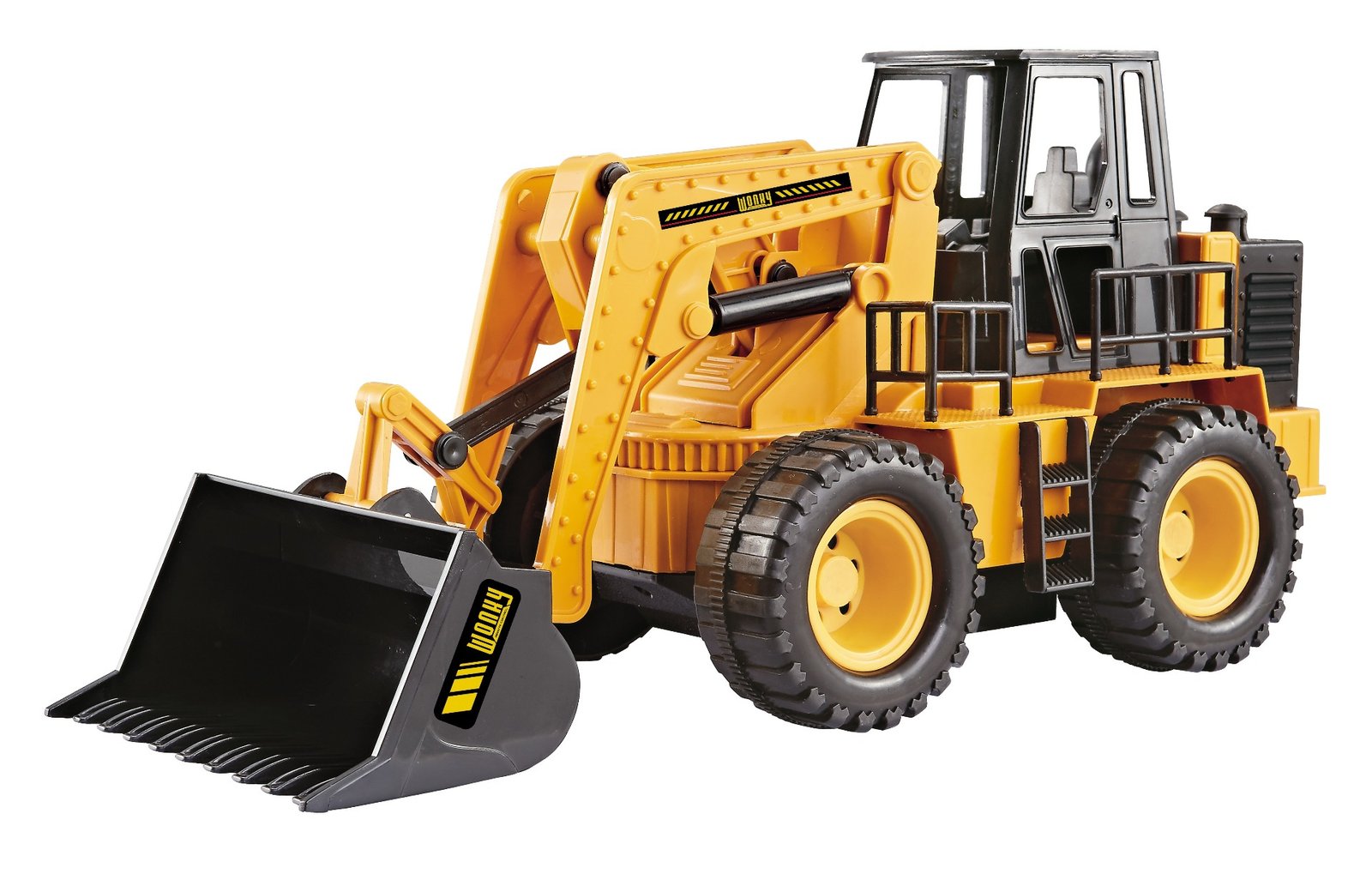 rc-410_bulldozer_rgb Τηλεκατευθυνόμενος Εκσκαφέας Μπουλντόζα Wonky Cars - Image 1