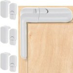 Malatec Προστατευτικά για Ντουλάπια & Συρτάρια με Αυτοκόλλητο από Πλαστικό σε Λευκό Χρώμα 4τμχ