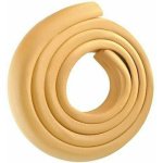 Προστατευτική Επιφάνεια με Αυτοκόλλητο από Πλαστικό σε Καφέ Χρώμα 200x3x3.5εκ.