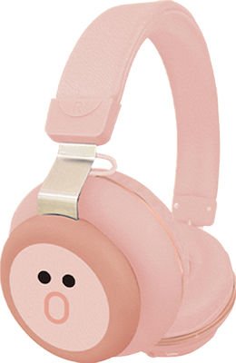 CA-030 Ασύρματα Bluetooth Over Ear Ακουστικά Πορτοκαλί - Image 1