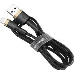 Baseus Cafule Braided USB to Lightning Cable Χρυσό 3m (CALKLF-RV1) - Image 4