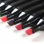 Fine Double Sided Highlights Μαρκαδόροι Ζωγραφικής με Διπλή Μύτη σε 80 Χρώματα - Image 4