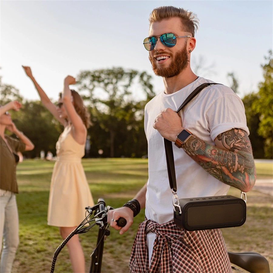 BlitzWolf BW-WA5 Ηχείο Bluetooth 100W Μαύρο - Image 2