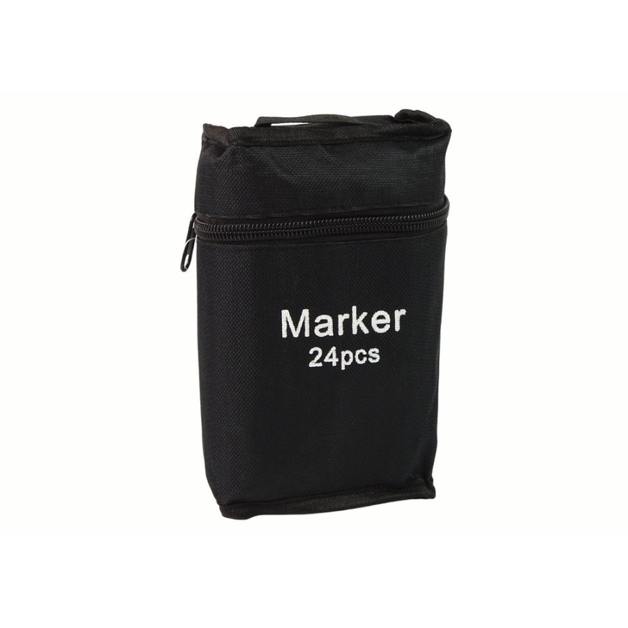 Μαρκαδόροι Ζωγραφικής με Διπλή Μύτη σε 24 Χρώματα με 2 Μύτες Board & Fine - Image 4