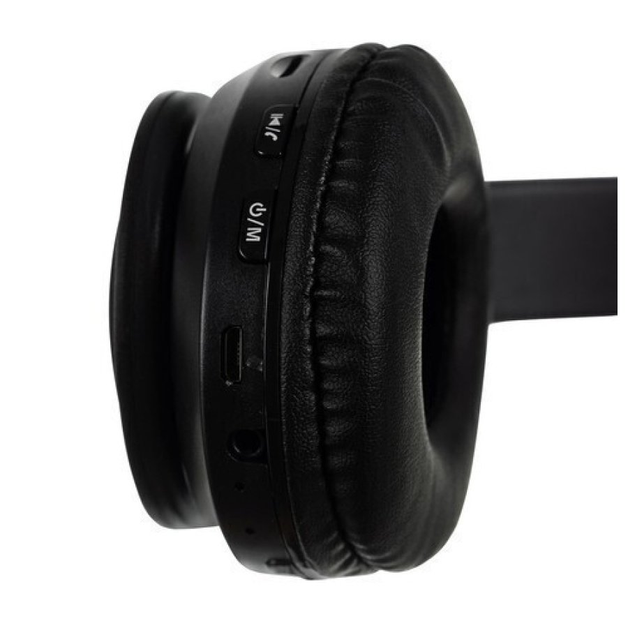 Malatec Ασύρματα Bluetooth On Ear Ακουστικά με 7 ώρες Λειτουργίας Μαύρα - Image 2