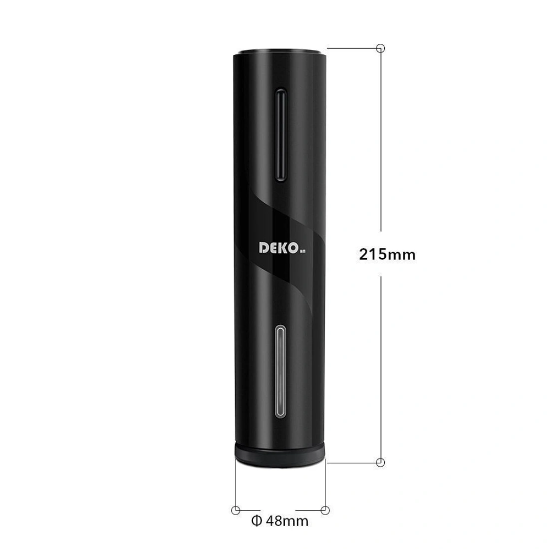 Ηλεκτρικό Τιρμπουσόν Deko Μαύρο - Image 2